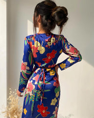 SANDRA FLORAL DRESS