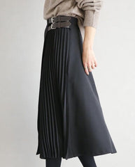 NONNA PLEATED SKIRT