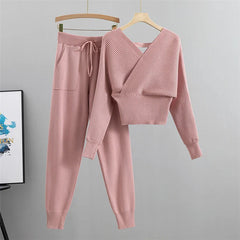 JESIKA 2 PIECES  KNITWEED SET