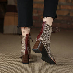 BETINA LEATHER BOOTS